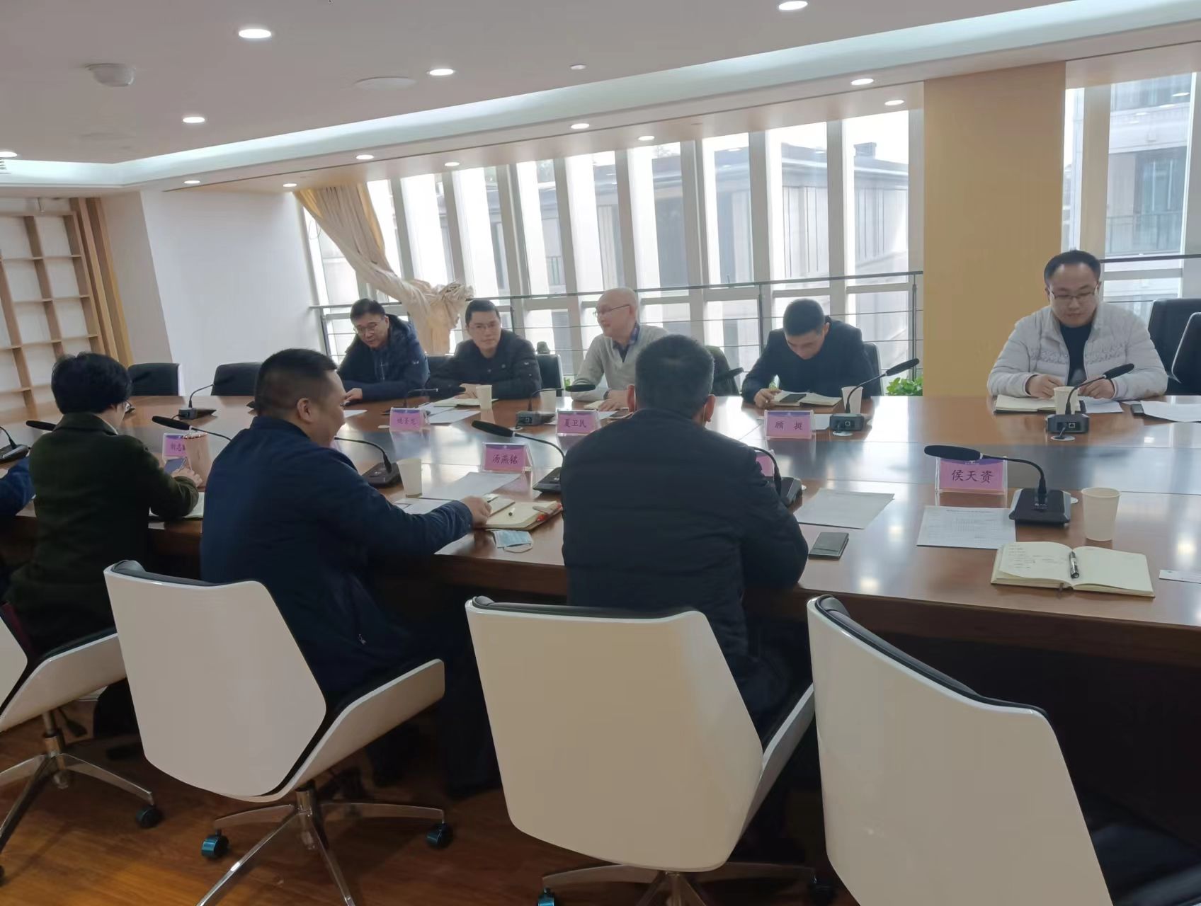 國資集團赴市城建集團開展學習考察交流
