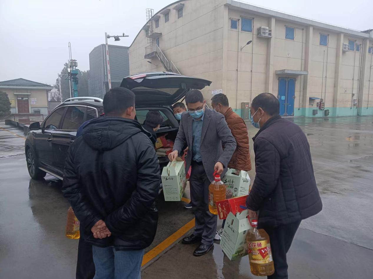 高淳國資集團：春節慰問暖人心 組織關懷顯真情